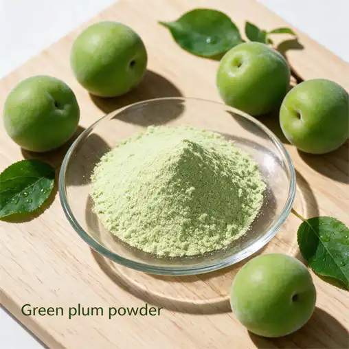 Green Plum Powder Uses in Drinks, Snacks, and Supplements